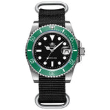 ADDIESDIVE NEW Luxury Men’s Quartz Watch 200M Diver Watch BGW9 Super Luminous Ceramic Bezel Stainless Steel Business Wristwatch