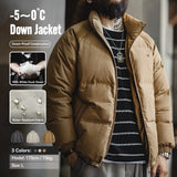 Men's Premium White Duck Down Winter Jacket