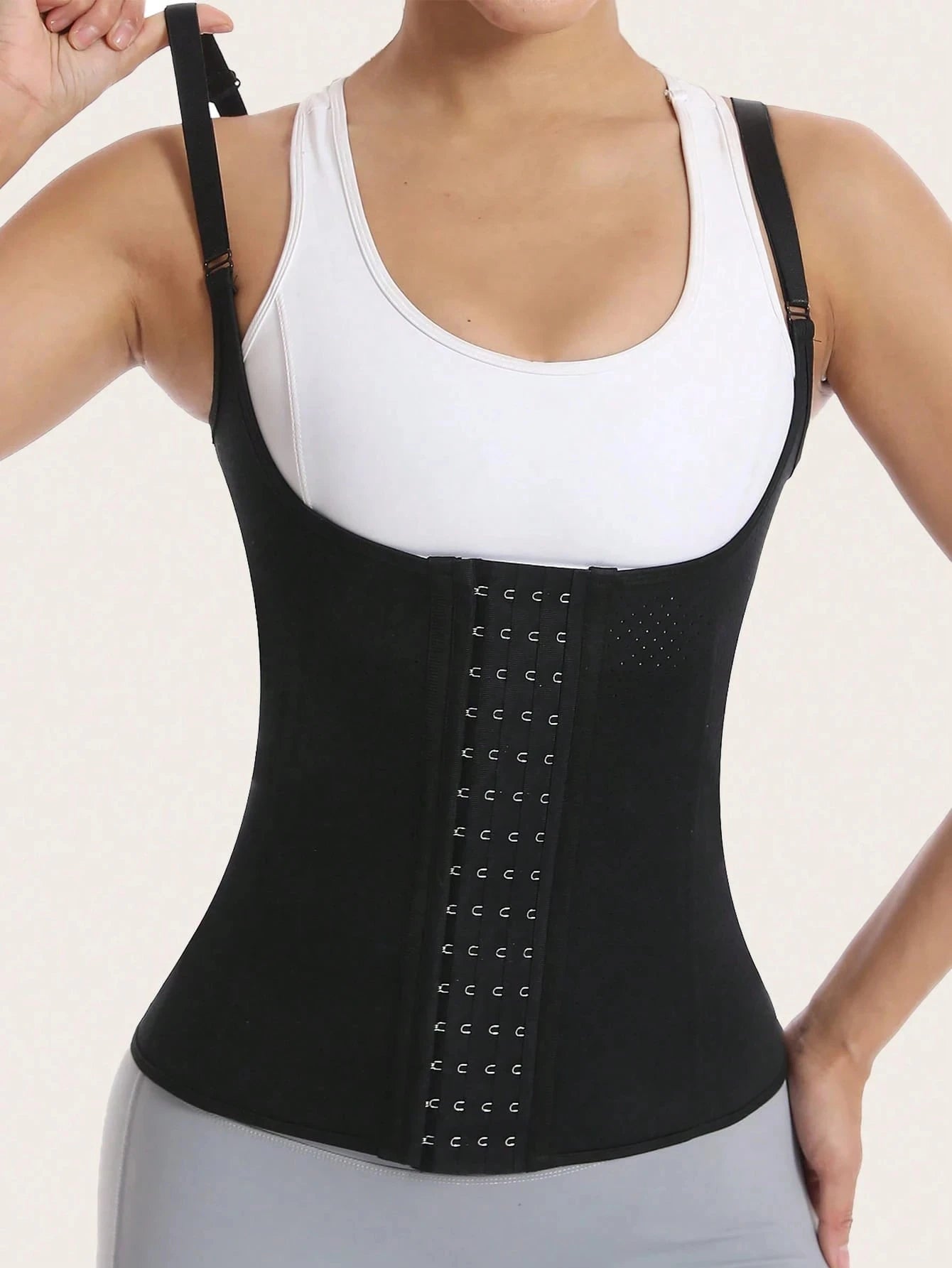 Women's Adjustable Firm Control Waist Trainer & Gym Corset