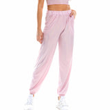 Women's Sparkly High-Waist Straight-Leg Pants