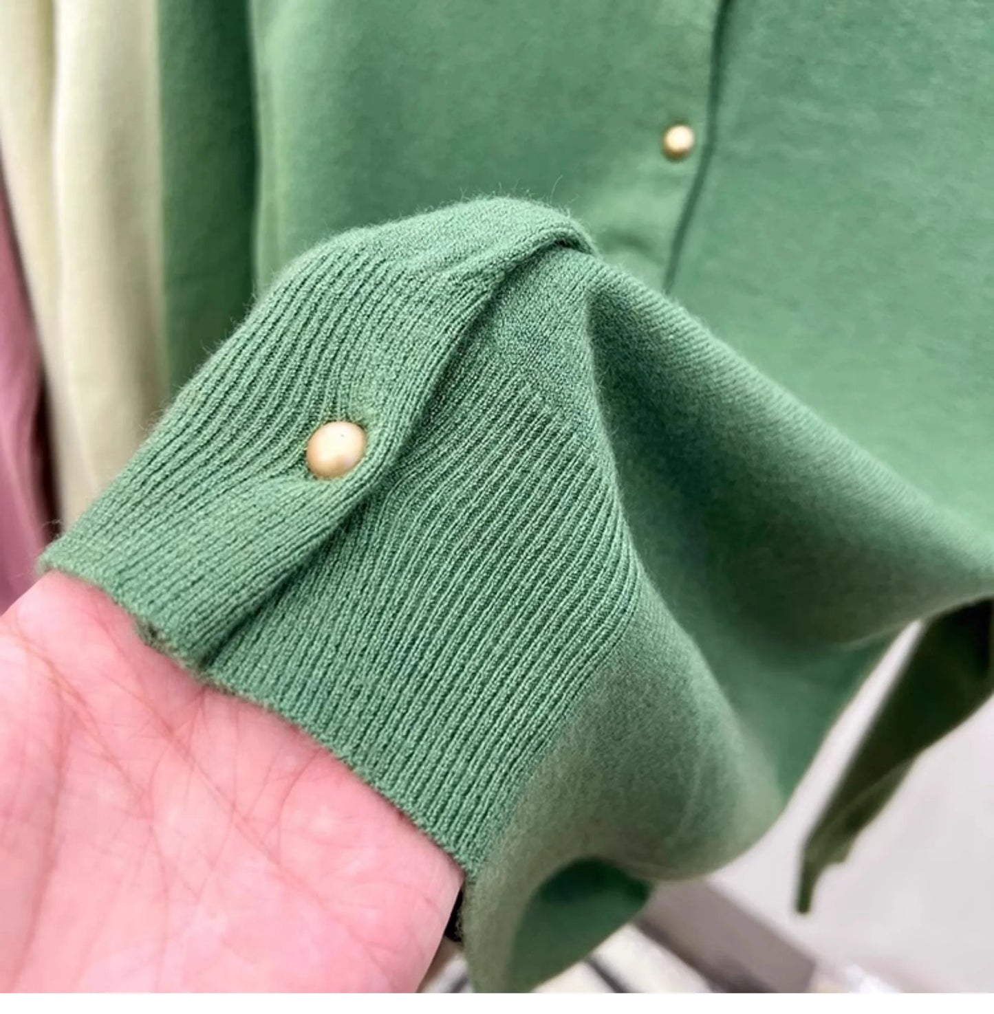 Classic O-Neck Knit Cardigan