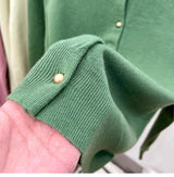 Classic O-Neck Knit Cardigan
