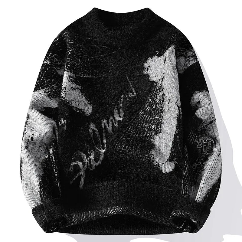 Men's Thick Crew Neck Winter Sweater
