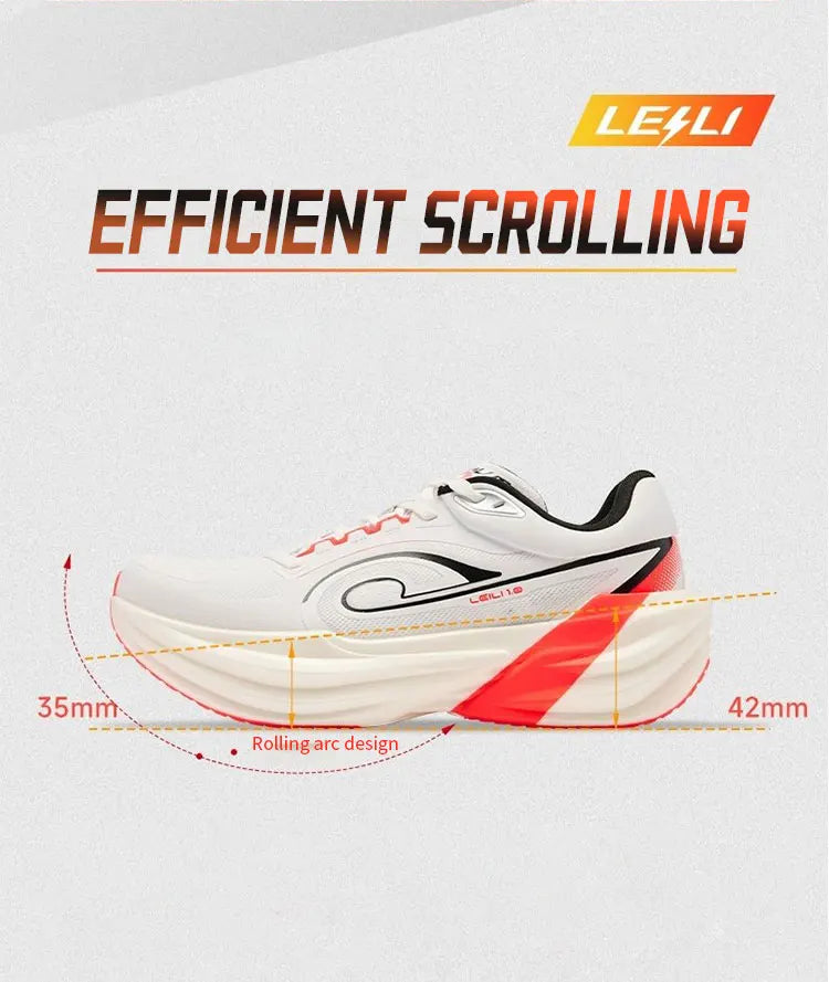 QIAODAN TG1.0 Men's 2026 Marathon Running Shoes Rebound Distance Racing Sneakers Mesh Upper Breathable Sports Shoes QDB023253285