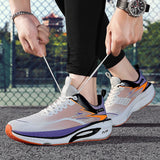 2026 Men Sports Running Shoes Carbon Board Air Cushion Breathable Lightweight Women's Comfortable Athletic Nonskid Sneakers