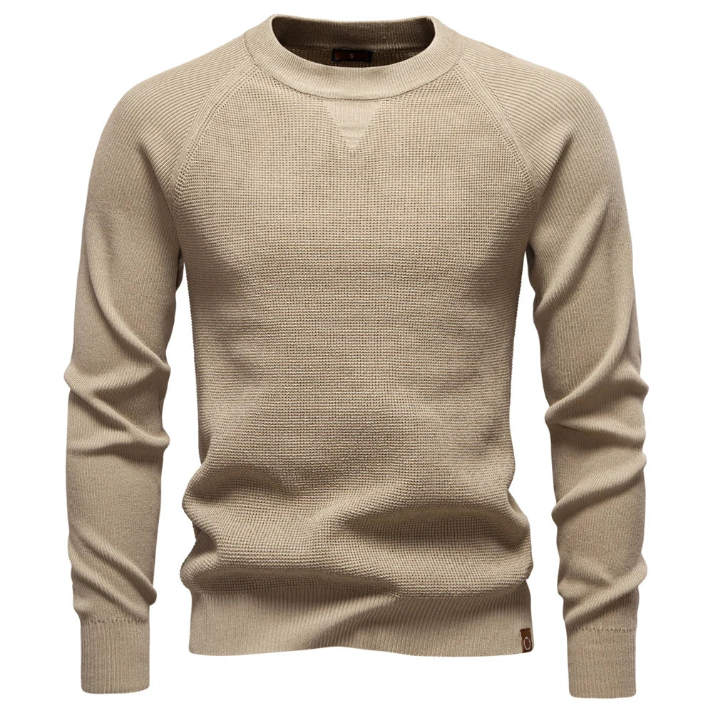 AIOPESON Men's Raglan Polo | Henley Collar Thermal Shirt