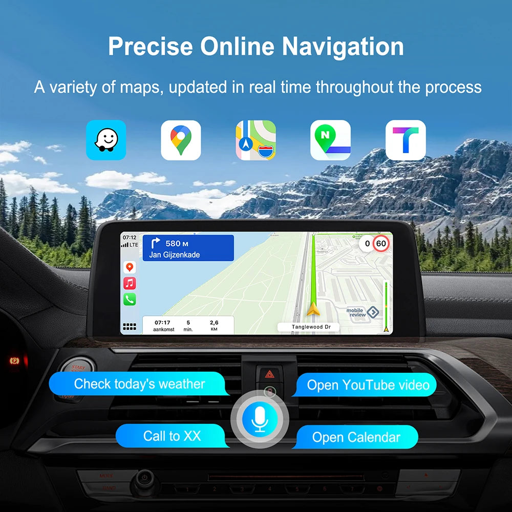ANYFAR Wireless CarPlay & Android Auto for BMW NBT/CIC