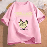 Chicken Game Graphic Tee – Funny Unisex T-Shirt