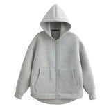 Women’s Casual Relaxed-Fit Hooded Jacket