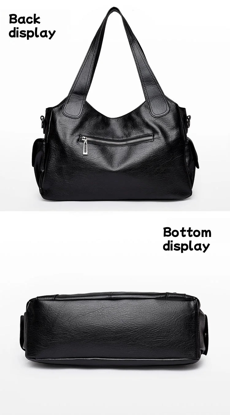 Elegant PU Leather Daily Handbag | American-Crafted Versatile Crossbody