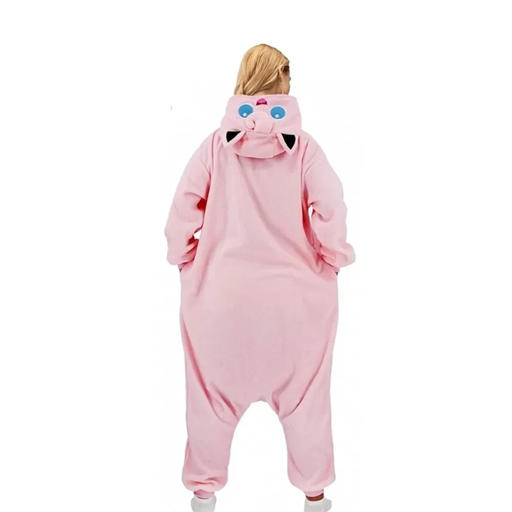 okemon Cosplay Kigurumi Onesie Snorlax Jigglypuff Umbreon Gengar Costume Halloween Adult Anime Bulbasaur Pajamas
