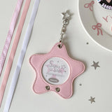 Y2K Korean Fashion Star Bag Pendant Cute Idol 3in Photo Storage Card Album Card Holder Women Decorative Accessories KeychainGift