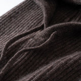 Women's Pure Cashmere Knit Beanie & Scarf Hat