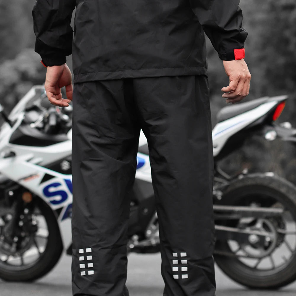 WOSAWE Reflective Waterproof Rain Pants – Unisex