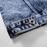 Washed Heavyweight Denim Jacket – Vintage Workwear
