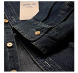 Men's Japanese Vintage Heavyweight Denim Shirt