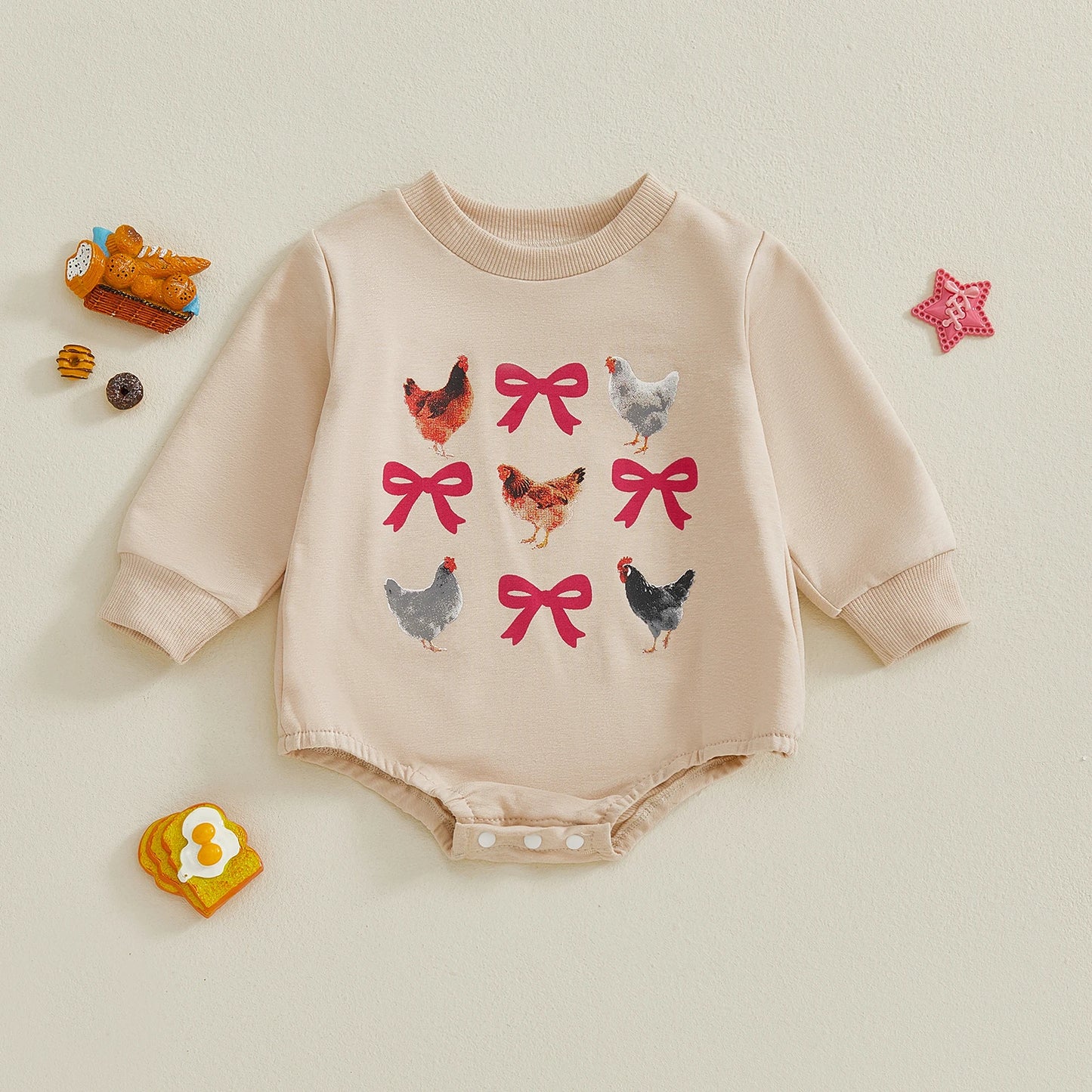Cozy Animal Print Infant Winter Jumpsuit