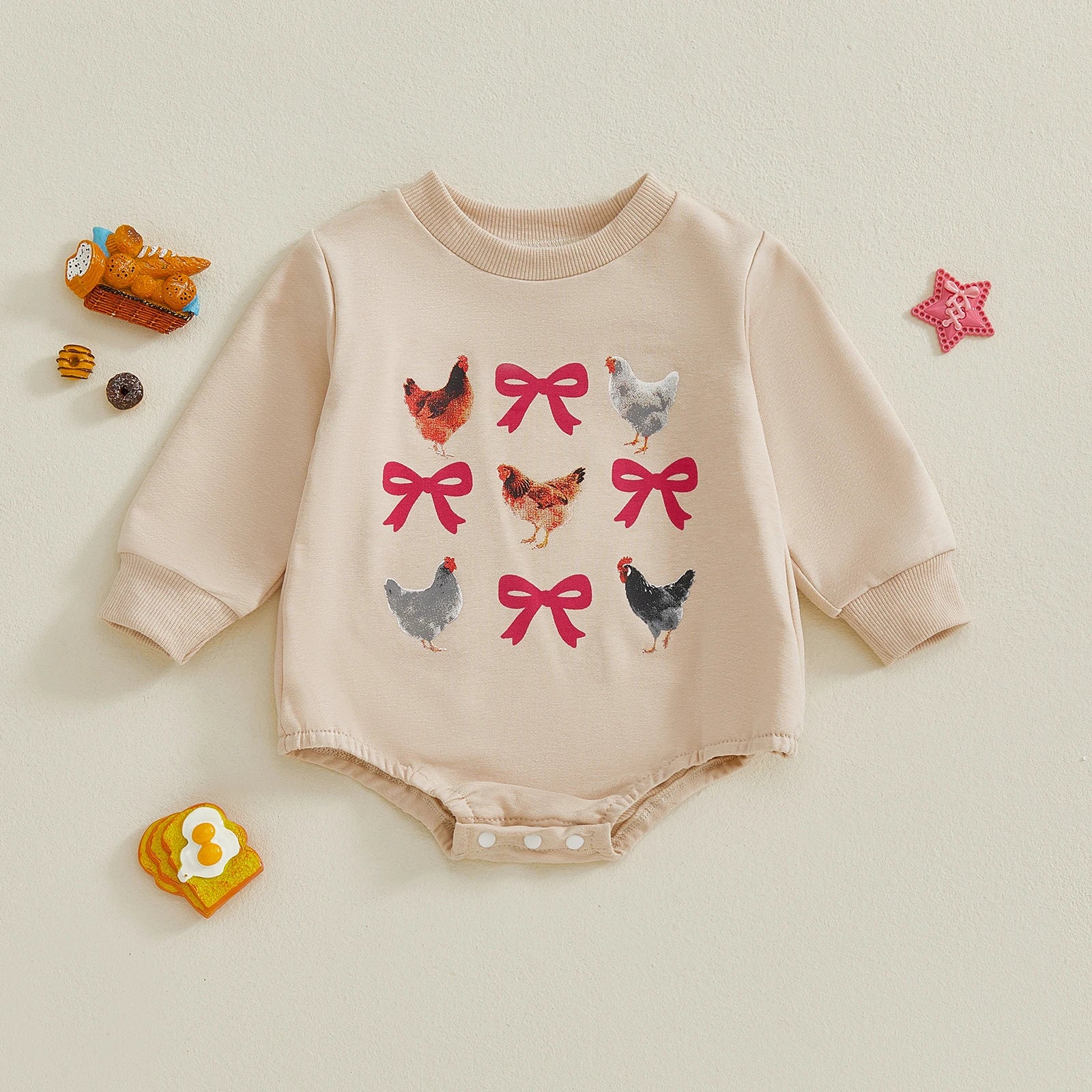 Cozy Animal Print Infant Winter Jumpsuit