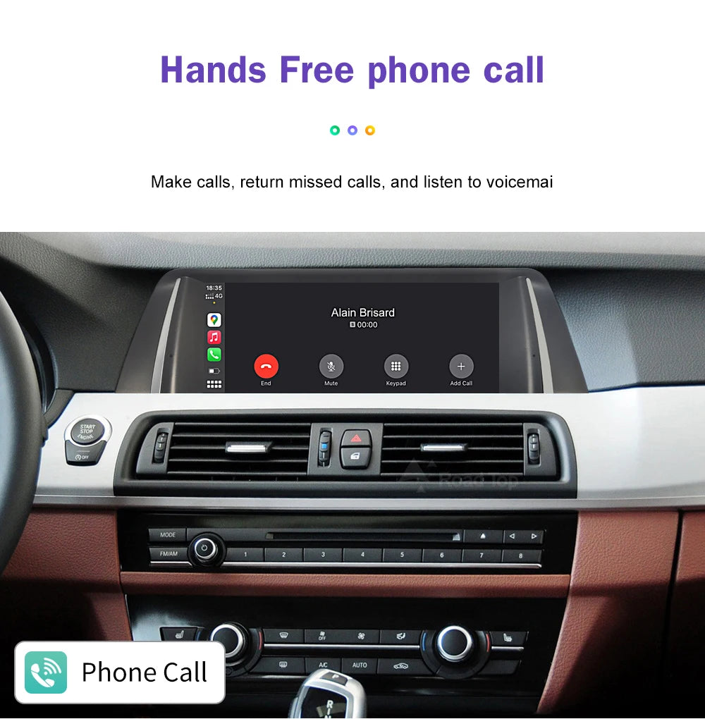 BMW 5 Series F10/F11 Multimedia Touch Screen | CarPlay & Android Auto
