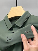 Men's Diamond Emblem Polo Shirt | Premium Casual