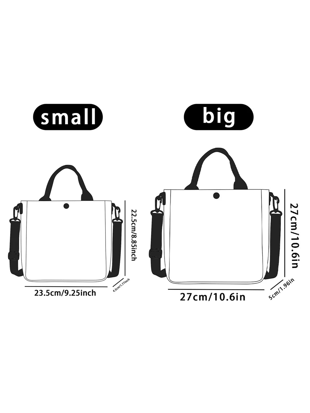 Abstract Geometric Floral Black Cat Art Print Tote Bag Detachable Strap Crossbody Handbag For Women Daily Shopping