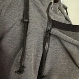 Men's Babywearing Zip-Up Hoodie