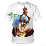 3D Anime Animal Print T-Shirt