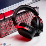 AKKO Verge S9 E-Sports Headset with Mic Quad-Mode Gaming Headphone 7.1 Channel Surround Sound Pro-Tuned FPS Audio 53mm Driver