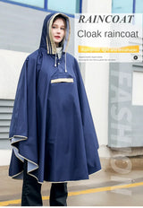 Kids' Cloak-Style Waterproof Poncho Raincoat