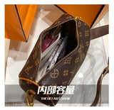 Luxury Microfiber Leather Crossbody & Clutch