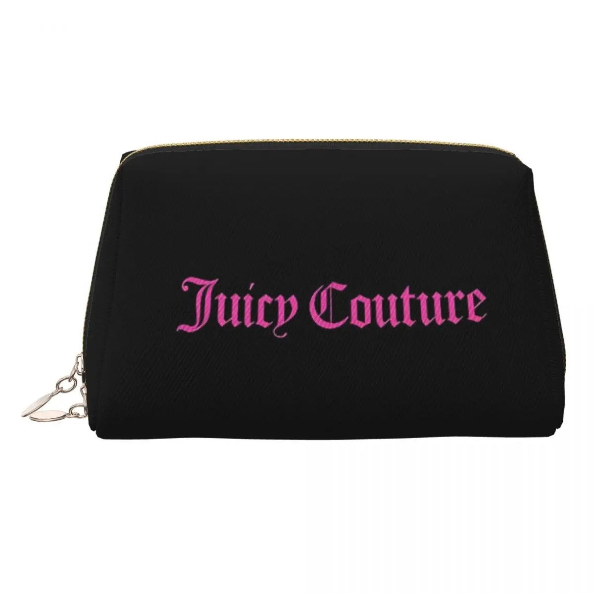 J-Juicy-C-Couture Makeup Bag Zipper Pouch Travel Cosmetic Bags Large Leather Portable Cosmetic Bag for Women