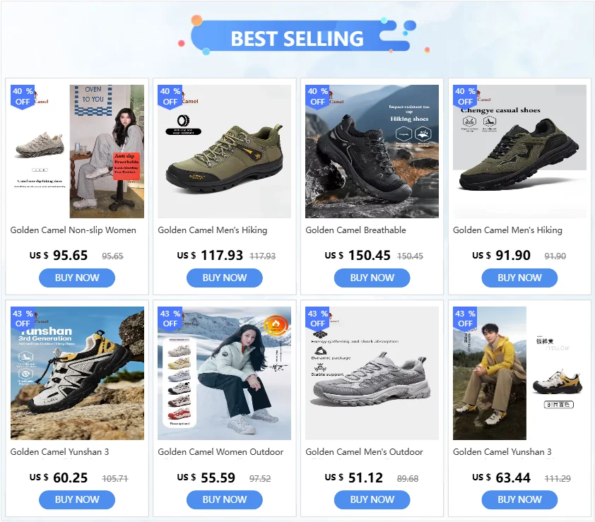 GOLDEN CAMEL Hiking Shoes for Men Waterproof Outdoor Low-top Hiking Boots Leather Men's Trekking Shoes Walking Male Sneakers New
