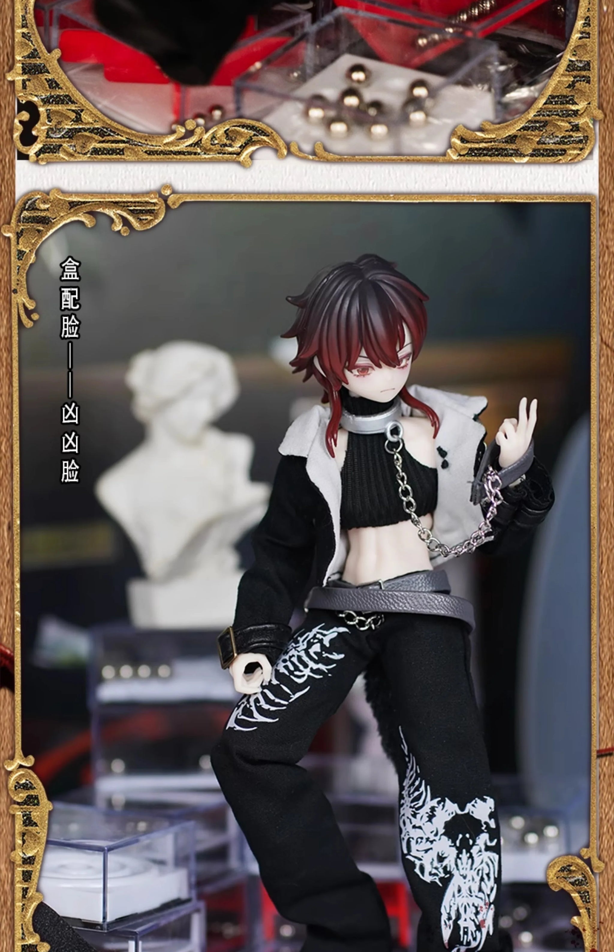 Original Jidongshunxi 17cm Sicily Past The Story Series Mjd Blind Box With Movable Joints Anime Figure Modle Toy Desktop Gifts