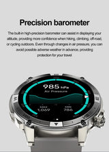 NORTH EDGE GPS Smart Watch – AMOLED, Bluetooth & IP68