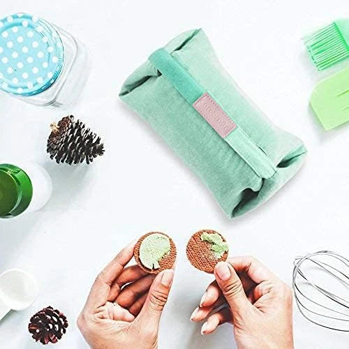 Lunch Bag - When Completely Unzipped it Becomes a Placemat, Food Bag for Men & Women, Flexible, Foldable, Lightweight