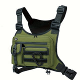 Nylon Sports Chest Bag for Running & Cycling