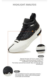 361 Degrees Joker 1 Men Combat Basketball Shoes Jokic High-top Anti-slip Shock-Absorbing Wear-resistant Male Sneakers 572511103