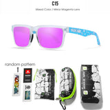 KDEAM All Black Men's Sunglasses Polarized And UV400 Protection Lens Driving Fishing Glasses Mirror With Complete Package