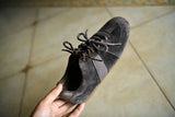Fashionable Retro Thick Bottom Sports Shoes Women's Increased Height Dequn Shoes Comfortable Genuine Leather Rubber Outsole