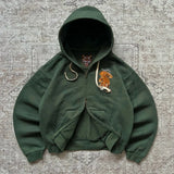 Y2K Tiger Claw Embroidered Relaxed Hoodie