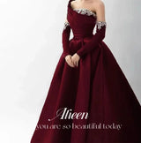 Aileen Satin Sweetheart Ball Gown | Formal Evening Dress