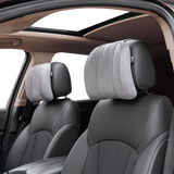 Forbell Car Headrest Pillow Suede Fabric Car Neck Pillow Car Seat Pillow Rest Headrest Memory Foam Headrest Car Accessories