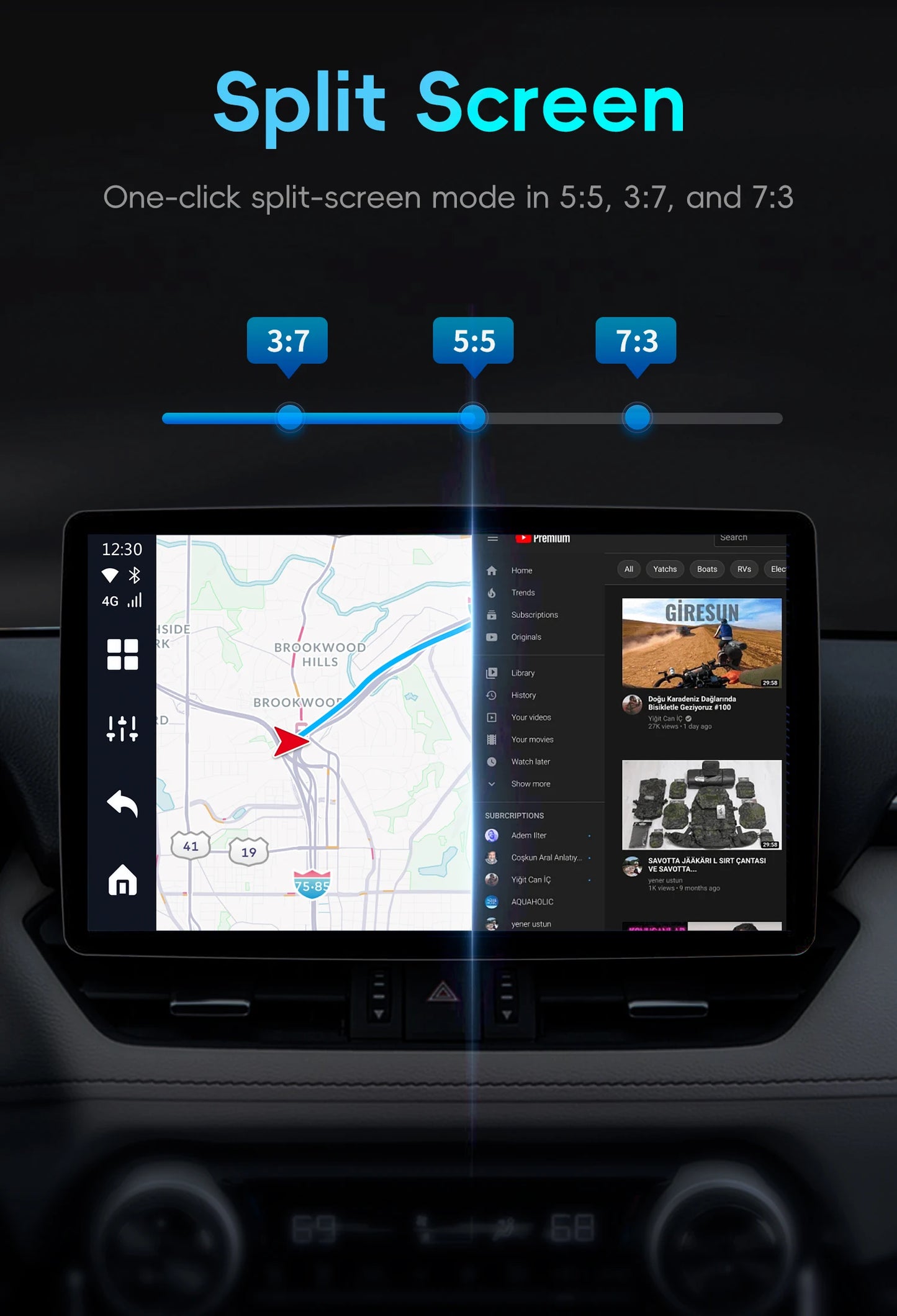 OTTOCAST P3 CarPlay AI Box – Wireless Android Auto & Smart TV