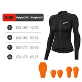 WOSAWE Women Motorcycle Jacket Downhill Motocross Motorbike Reflective Summer Biker Riding Clothing Apparel