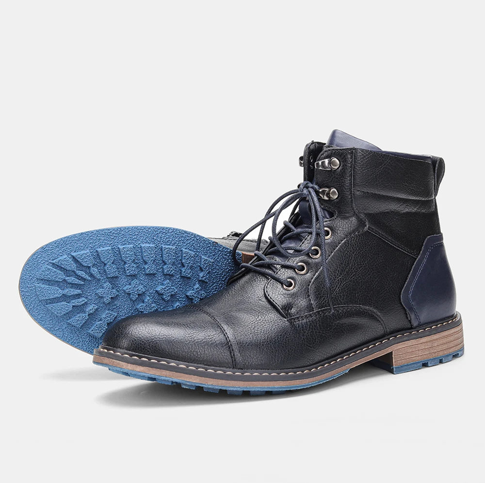 Men’s Classic Leather Ankle Boots