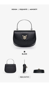 BAFELLI 2026 NEW WOMEN'S HANDBAG CAT EVENING PURSE LUXURY BRAND DESIGNER STYLE FASHION CASUAL CROSSBODAY LEATHER STYLISH