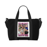 Custom The Eras Tour 1989 Taylor's Swift's American Pop Singer Tote Bag Women Large Capacity Beach Gym Travel Bags