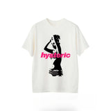 Hysteric Graphic Tee – Unisex Street Style, Summer 2025