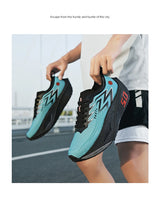Marathon Men Running Shoes Carbon Board Speciality Sports Breathable Lightweight Women's Athletic Nonskid Elasticity Sneakers