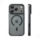 Magnetic Clear iPhone Case with Camera Button